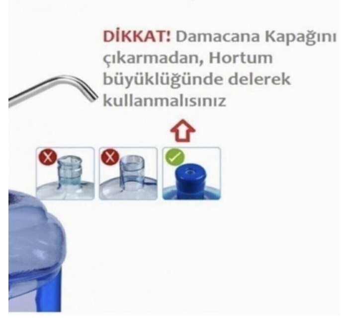 Damacana Su Pompası Şarjlı Otomatik